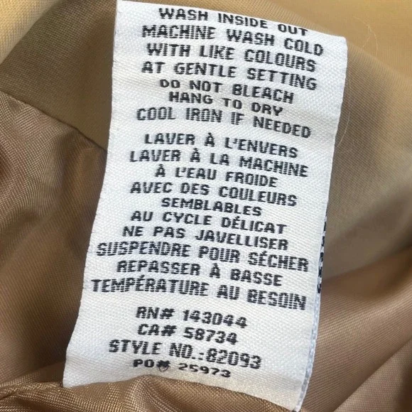 Bagatelle Collection Women's Tan Stretch Cropped Open Front Jacket Size Large - Picture 5 of 7